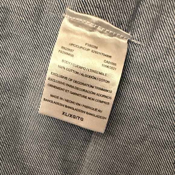 Dickies Classic Blue Denim Pocket Overalls y2k baggy - Picture 4 of 8